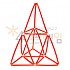 4D프레임 시에르핀스키 피라미드 (이등변 1단계)