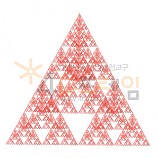 4D프레임 시에르핀스키 피라미드 (정삼각 6단계)