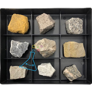 교과서에나오는기본암석9종