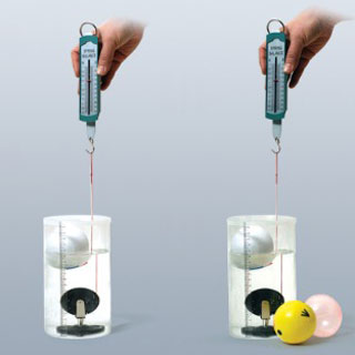 물체의부력실험기