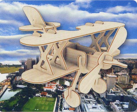 나무공작/복엽비행기