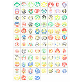 4D프레임 존슨다면체set