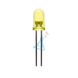 3V 노랑색고휘도LED발광다이오드/1개입