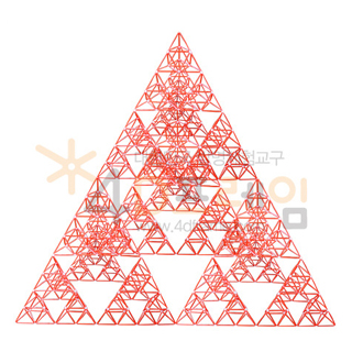 4D프레임 시에르핀스키 피라미드 (정삼각 4단계)