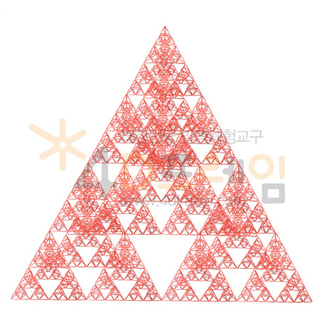4D프레임 시에르핀스키 피라미드 (정삼각 5단계)
