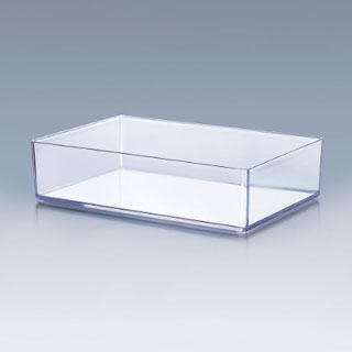 투명한아크릴상자/작은수조/해수면상승으로인한피해모형실험